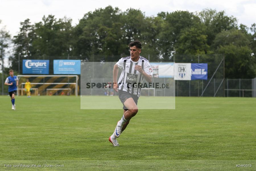 Sportgelände, Kembach, 12.07.2025, sport, action, Fussball, Gruppe A, 50. Stadtmeisterschaft Wertheim, DHK, SVE, Kickers DHK Wertheim, SV Eintracht Nassig - Bild-ID: 2493513