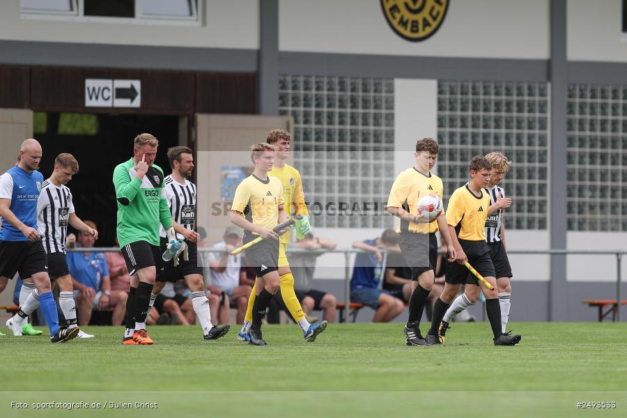 Sportgelände, Kembach, 12.07.2025, sport, action, Fussball, Gruppe A, 50. Stadtmeisterschaft Wertheim, DHK, SVE, Kickers DHK Wertheim, SV Eintracht Nassig - Bild-ID: 2493533