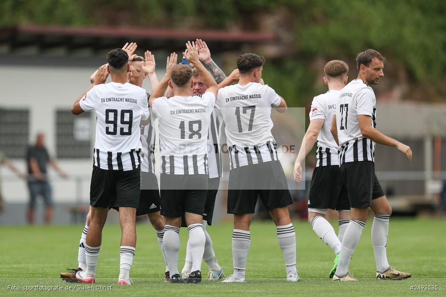 Sportgelände, Kembach, 12.07.2025, sport, action, Fussball, Gruppe A, 50. Stadtmeisterschaft Wertheim, DHK, SVE, Kickers DHK Wertheim, SV Eintracht Nassig - Bild-ID: 2493535