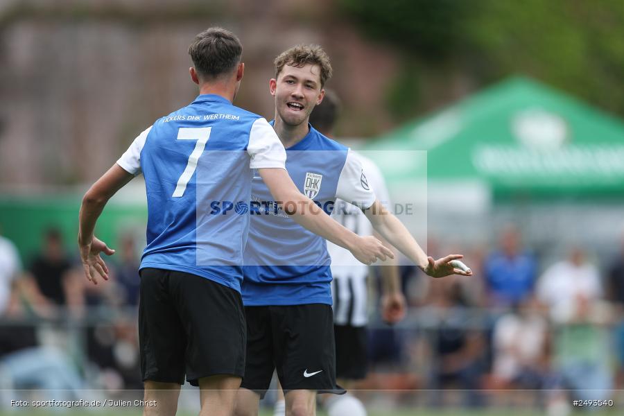 Sportgelände, Kembach, 12.07.2025, sport, action, Fussball, Gruppe A, 50. Stadtmeisterschaft Wertheim, DHK, SVE, Kickers DHK Wertheim, SV Eintracht Nassig - Bild-ID: 2493540