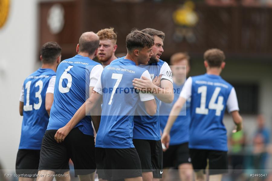 Sportgelände, Kembach, 12.07.2025, sport, action, Fussball, Gruppe A, 50. Stadtmeisterschaft Wertheim, DHK, SVE, Kickers DHK Wertheim, SV Eintracht Nassig - Bild-ID: 2493547