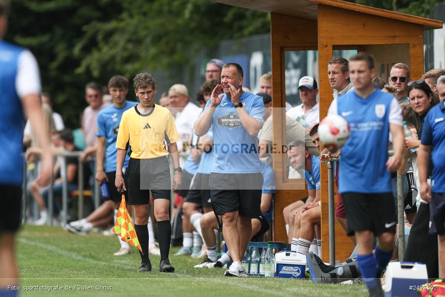 Sportgelände, Kembach, 12.07.2025, sport, action, Fussball, Gruppe A, 50. Stadtmeisterschaft Wertheim, DHK, SVE, Kickers DHK Wertheim, SV Eintracht Nassig - Bild-ID: 2493552