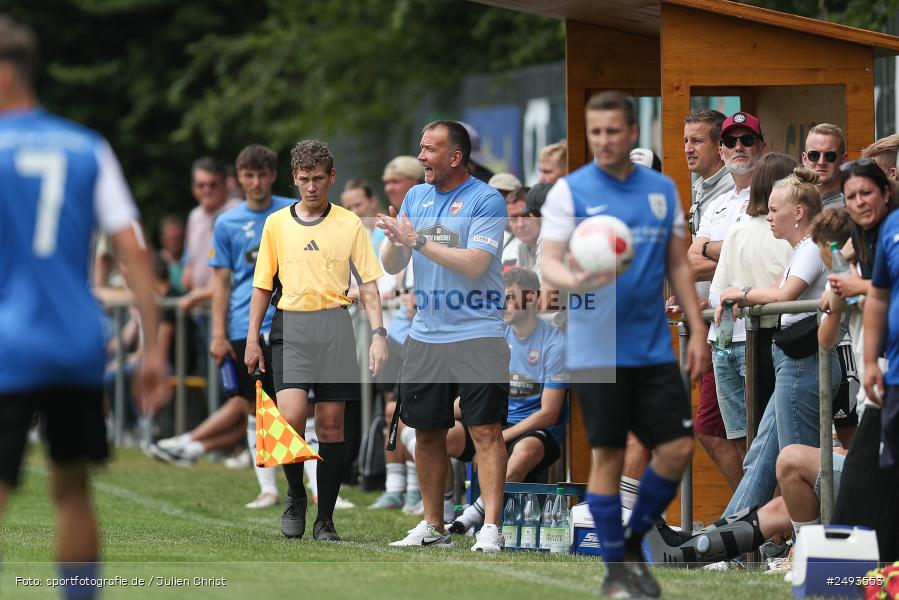 Sportgelände, Kembach, 12.07.2025, sport, action, Fussball, Gruppe A, 50. Stadtmeisterschaft Wertheim, DHK, SVE, Kickers DHK Wertheim, SV Eintracht Nassig - Bild-ID: 2493553