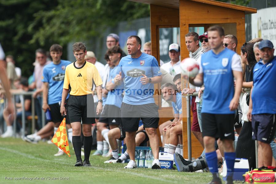Sportgelände, Kembach, 12.07.2025, sport, action, Fussball, Gruppe A, 50. Stadtmeisterschaft Wertheim, DHK, SVE, Kickers DHK Wertheim, SV Eintracht Nassig - Bild-ID: 2493554