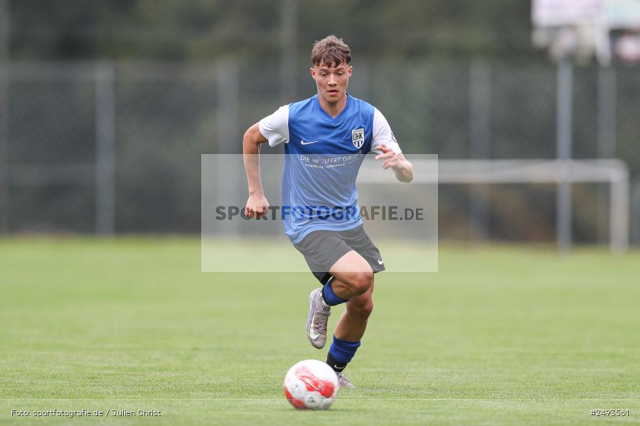 Sportgelände, Kembach, 12.07.2025, sport, action, Fussball, Gruppe A, 50. Stadtmeisterschaft Wertheim, DHK, SVE, Kickers DHK Wertheim, SV Eintracht Nassig - Bild-ID: 2493561