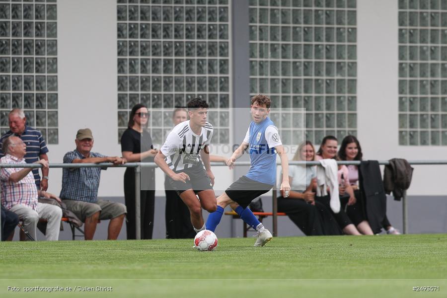 Sportgelände, Kembach, 12.07.2025, sport, action, Fussball, Gruppe A, 50. Stadtmeisterschaft Wertheim, DHK, SVE, Kickers DHK Wertheim, SV Eintracht Nassig - Bild-ID: 2493571