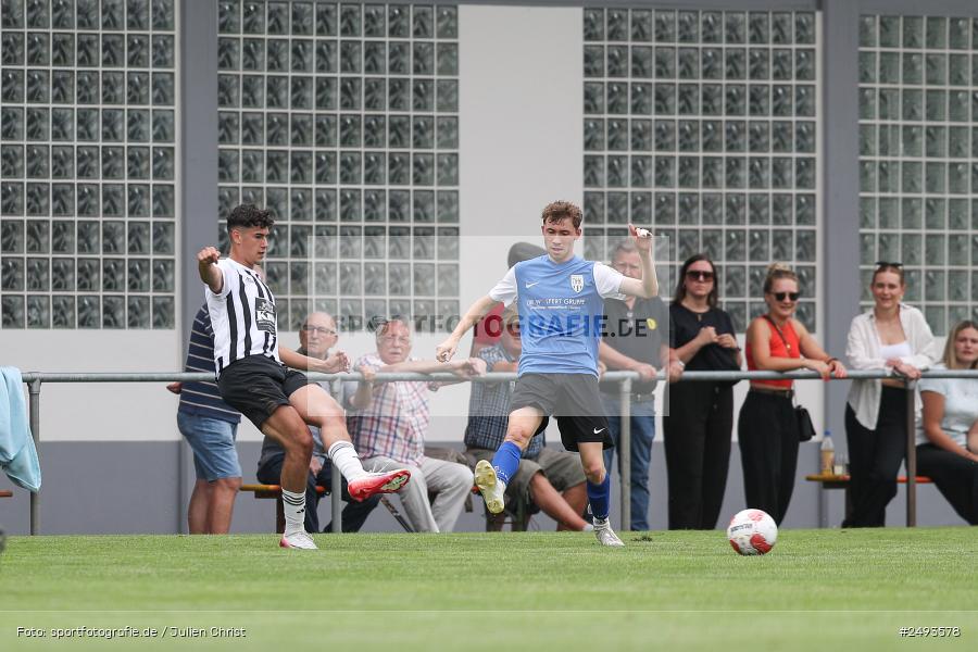 Sportgelände, Kembach, 12.07.2025, sport, action, Fussball, Gruppe A, 50. Stadtmeisterschaft Wertheim, DHK, SVE, Kickers DHK Wertheim, SV Eintracht Nassig - Bild-ID: 2493578
