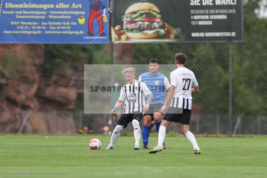 Sportgelände, Kembach, 12.07.2025, sport, action, Fussball, Gruppe A, 50. Stadtmeisterschaft Wertheim, DHK, SVE, Kickers DHK Wertheim, SV Eintracht Nassig - Bild-ID: 2493620