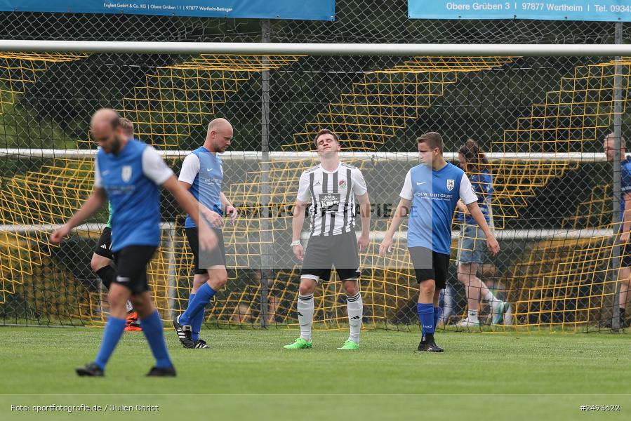 Sportgelände, Kembach, 12.07.2025, sport, action, Fussball, Gruppe A, 50. Stadtmeisterschaft Wertheim, DHK, SVE, Kickers DHK Wertheim, SV Eintracht Nassig - Bild-ID: 2493622