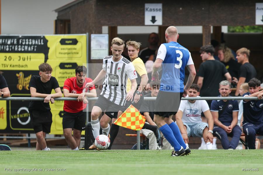 Sportgelände, Kembach, 12.07.2025, sport, action, Fussball, Gruppe A, 50. Stadtmeisterschaft Wertheim, DHK, SVE, Kickers DHK Wertheim, SV Eintracht Nassig - Bild-ID: 2493663