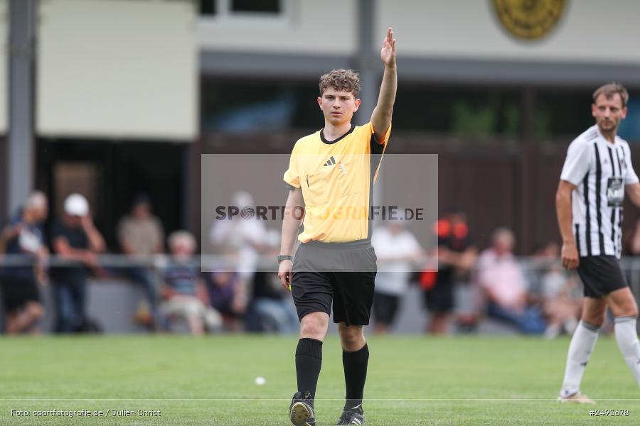 Sportgelände, Kembach, 12.07.2025, sport, action, Fussball, Gruppe A, 50. Stadtmeisterschaft Wertheim, DHK, SVE, Kickers DHK Wertheim, SV Eintracht Nassig - Bild-ID: 2493678