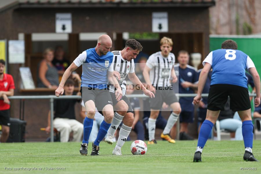 Sportgelände, Kembach, 12.07.2025, sport, action, Fussball, Gruppe A, 50. Stadtmeisterschaft Wertheim, DHK, SVE, Kickers DHK Wertheim, SV Eintracht Nassig - Bild-ID: 2493682