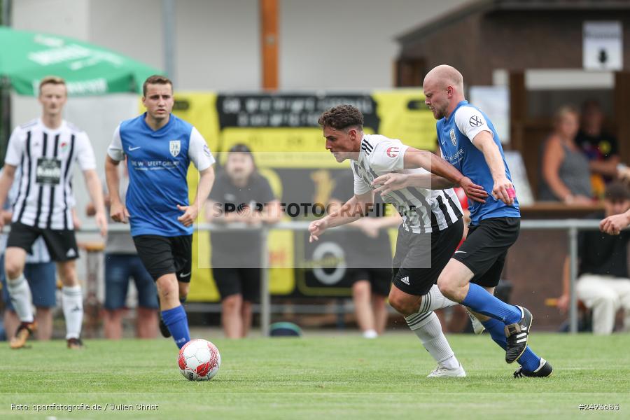 Sportgelände, Kembach, 12.07.2025, sport, action, Fussball, Gruppe A, 50. Stadtmeisterschaft Wertheim, DHK, SVE, Kickers DHK Wertheim, SV Eintracht Nassig - Bild-ID: 2493683