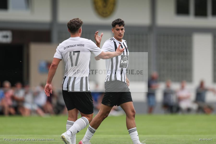 Sportgelände, Kembach, 12.07.2025, sport, action, Fussball, Gruppe A, 50. Stadtmeisterschaft Wertheim, DHK, SVE, Kickers DHK Wertheim, SV Eintracht Nassig - Bild-ID: 2493691