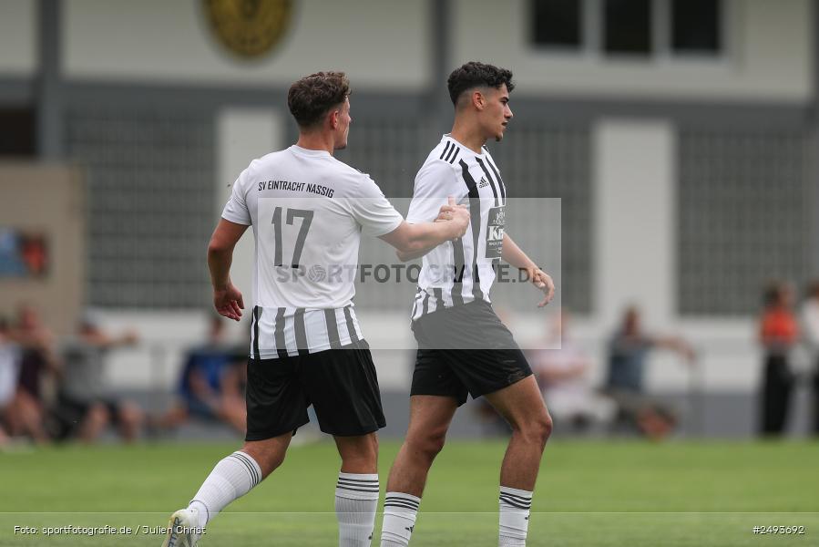 Sportgelände, Kembach, 12.07.2025, sport, action, Fussball, Gruppe A, 50. Stadtmeisterschaft Wertheim, DHK, SVE, Kickers DHK Wertheim, SV Eintracht Nassig - Bild-ID: 2493692