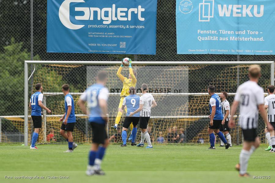 Sportgelände, Kembach, 12.07.2025, sport, action, Fussball, Gruppe A, 50. Stadtmeisterschaft Wertheim, DHK, SVE, Kickers DHK Wertheim, SV Eintracht Nassig - Bild-ID: 2493725