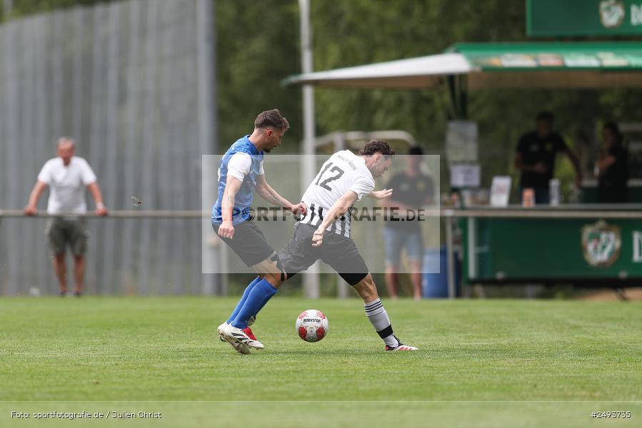 Sportgelände, Kembach, 12.07.2025, sport, action, Fussball, Gruppe A, 50. Stadtmeisterschaft Wertheim, DHK, SVE, Kickers DHK Wertheim, SV Eintracht Nassig - Bild-ID: 2493735