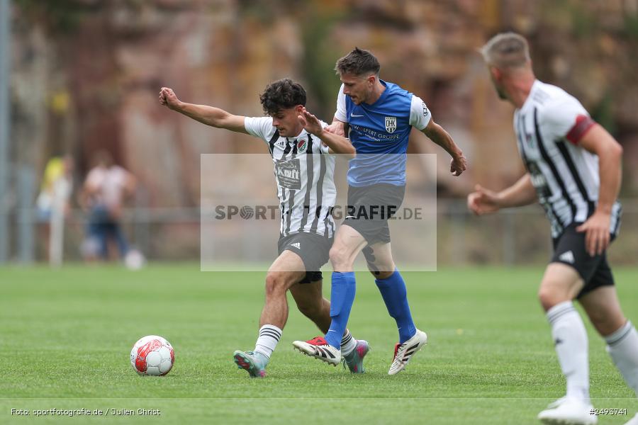 Sportgelände, Kembach, 12.07.2025, sport, action, Fussball, Gruppe A, 50. Stadtmeisterschaft Wertheim, DHK, SVE, Kickers DHK Wertheim, SV Eintracht Nassig - Bild-ID: 2493741