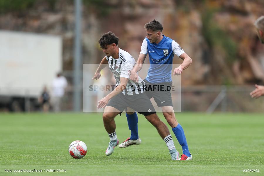 Sportgelände, Kembach, 12.07.2025, sport, action, Fussball, Gruppe A, 50. Stadtmeisterschaft Wertheim, DHK, SVE, Kickers DHK Wertheim, SV Eintracht Nassig - Bild-ID: 2493742