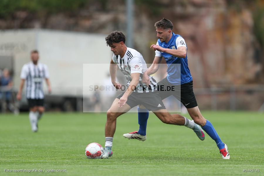 Sportgelände, Kembach, 12.07.2025, sport, action, Fussball, Gruppe A, 50. Stadtmeisterschaft Wertheim, DHK, SVE, Kickers DHK Wertheim, SV Eintracht Nassig - Bild-ID: 2493743