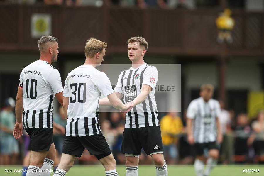 Sportgelände, Kembach, 12.07.2025, sport, action, Fussball, Gruppe A, 50. Stadtmeisterschaft Wertheim, DHK, SVE, Kickers DHK Wertheim, SV Eintracht Nassig - Bild-ID: 2493749