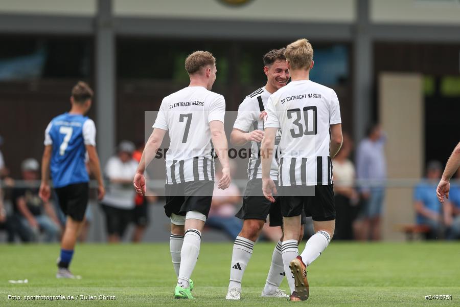 Sportgelände, Kembach, 12.07.2025, sport, action, Fussball, Gruppe A, 50. Stadtmeisterschaft Wertheim, DHK, SVE, Kickers DHK Wertheim, SV Eintracht Nassig - Bild-ID: 2493751