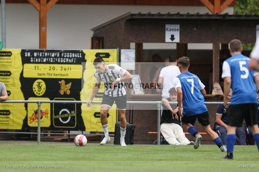 Sportgelände, Kembach, 12.07.2025, sport, action, Fussball, Gruppe A, 50. Stadtmeisterschaft Wertheim, DHK, SVE, Kickers DHK Wertheim, SV Eintracht Nassig - Bild-ID: 2493766