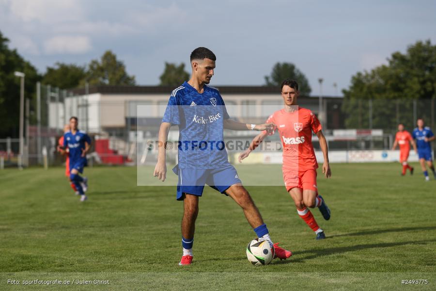sport, action, TuS 1893 Aschaffenburg-Leider, Toto-Pokal Runde 1, TUS, TSV Lohr, TSV, Sportgelände, Lohr am Main, Fussball, BFV, 18.07.2025 - Bild-ID: 2493775
