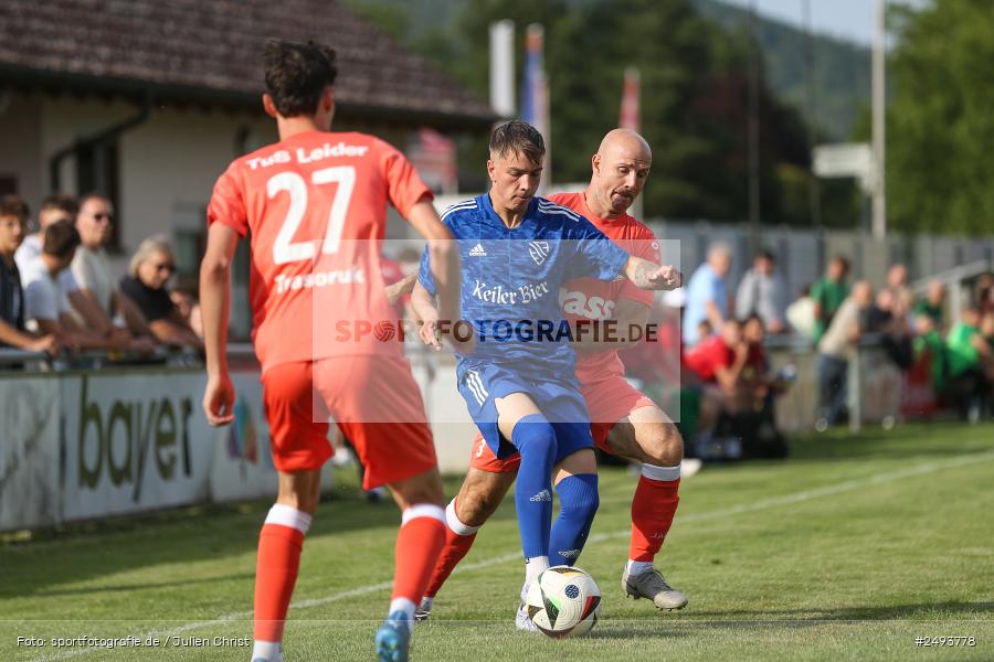 sport, action, TuS 1893 Aschaffenburg-Leider, Toto-Pokal Runde 1, TUS, TSV Lohr, TSV, Sportgelände, Lohr am Main, Fussball, BFV, 18.07.2025 - Bild-ID: 2493778