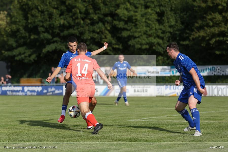 sport, action, TuS 1893 Aschaffenburg-Leider, Toto-Pokal Runde 1, TUS, TSV Lohr, TSV, Sportgelände, Lohr am Main, Fussball, BFV, 18.07.2025 - Bild-ID: 2493780
