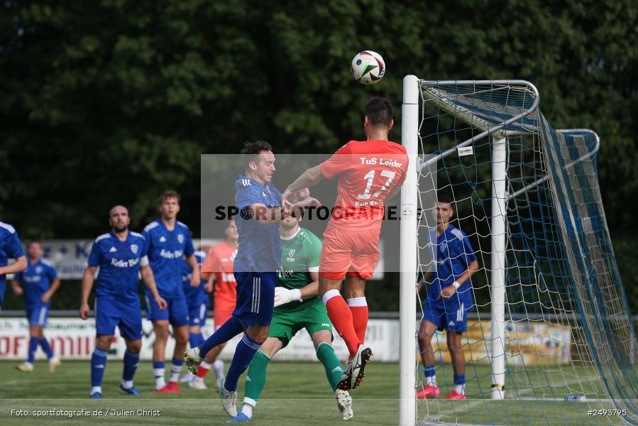 sport, action, TuS 1893 Aschaffenburg-Leider, Toto-Pokal Runde 1, TUS, TSV Lohr, TSV, Sportgelände, Lohr am Main, Fussball, BFV, 18.07.2025 - Bild-ID: 2493795