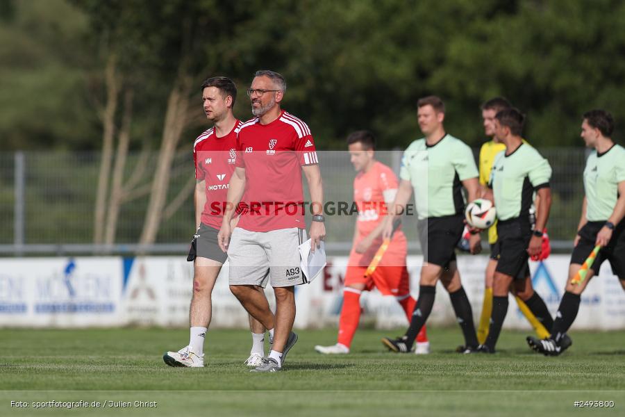 sport, action, TuS 1893 Aschaffenburg-Leider, Toto-Pokal Runde 1, TUS, TSV Lohr, TSV, Sportgelände, Lohr am Main, Fussball, BFV, 18.07.2025 - Bild-ID: 2493800