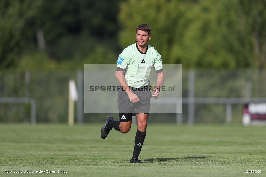 sport, action, TuS 1893 Aschaffenburg-Leider, Toto-Pokal Runde 1, TUS, TSV Lohr, TSV, Sportgelände, Lohr am Main, Fussball, BFV, 18.07.2025 - Bild-ID: 2493804