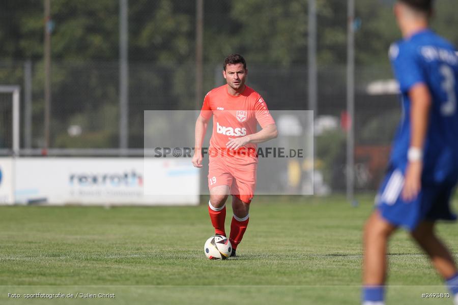 sport, action, TuS 1893 Aschaffenburg-Leider, Toto-Pokal Runde 1, TUS, TSV Lohr, TSV, Sportgelände, Lohr am Main, Fussball, BFV, 18.07.2025 - Bild-ID: 2493810