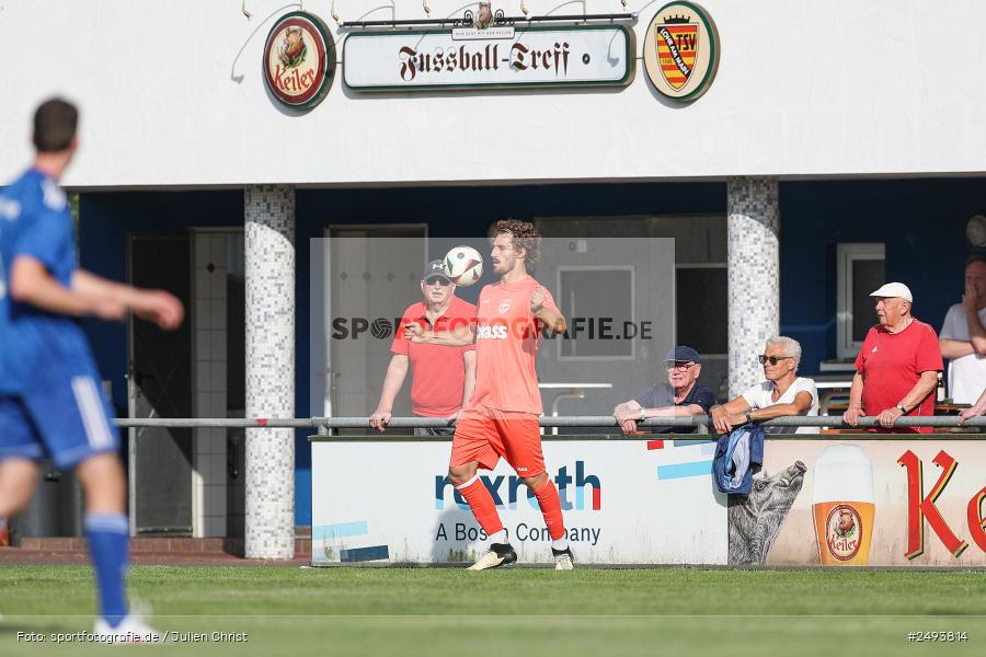 sport, action, TuS 1893 Aschaffenburg-Leider, Toto-Pokal Runde 1, TUS, TSV Lohr, TSV, Sportgelände, Lohr am Main, Fussball, BFV, 18.07.2025 - Bild-ID: 2493814