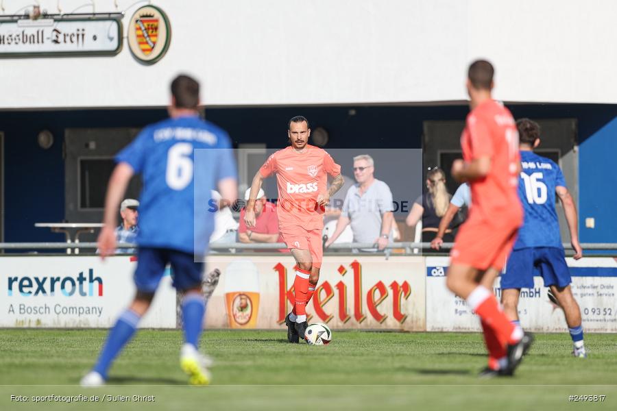 sport, action, TuS 1893 Aschaffenburg-Leider, Toto-Pokal Runde 1, TUS, TSV Lohr, TSV, Sportgelände, Lohr am Main, Fussball, BFV, 18.07.2025 - Bild-ID: 2493817