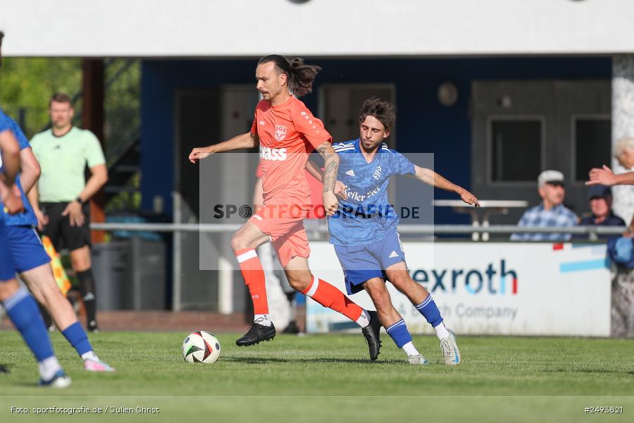 sport, action, TuS 1893 Aschaffenburg-Leider, Toto-Pokal Runde 1, TUS, TSV Lohr, TSV, Sportgelände, Lohr am Main, Fussball, BFV, 18.07.2025 - Bild-ID: 2493821