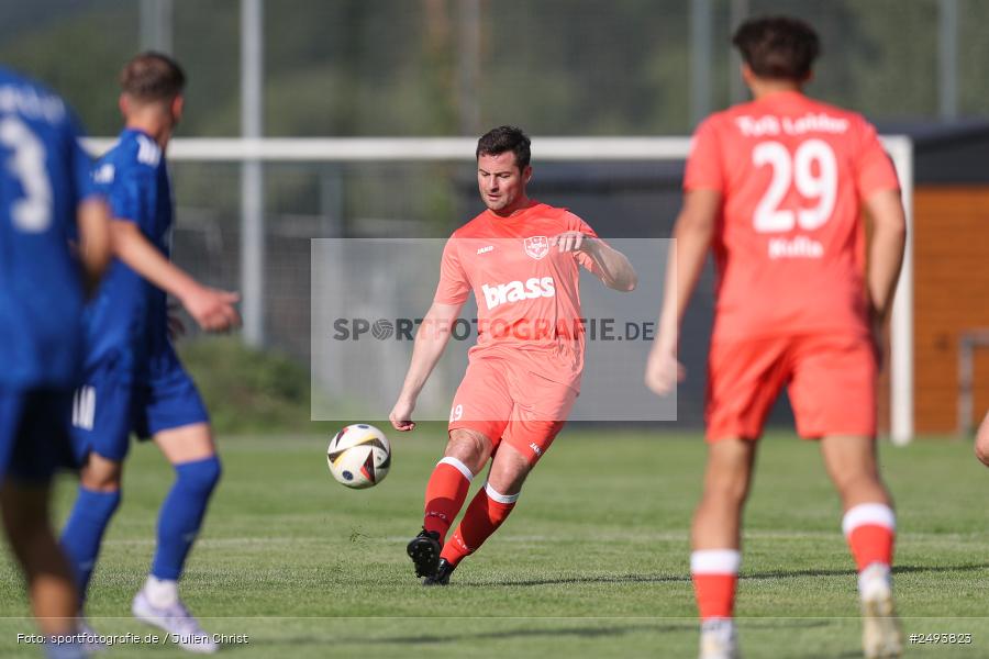 sport, action, TuS 1893 Aschaffenburg-Leider, Toto-Pokal Runde 1, TUS, TSV Lohr, TSV, Sportgelände, Lohr am Main, Fussball, BFV, 18.07.2025 - Bild-ID: 2493823