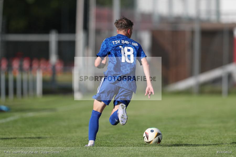 sport, action, TuS 1893 Aschaffenburg-Leider, Toto-Pokal Runde 1, TUS, TSV Lohr, TSV, Sportgelände, Lohr am Main, Fussball, BFV, 18.07.2025 - Bild-ID: 2493824