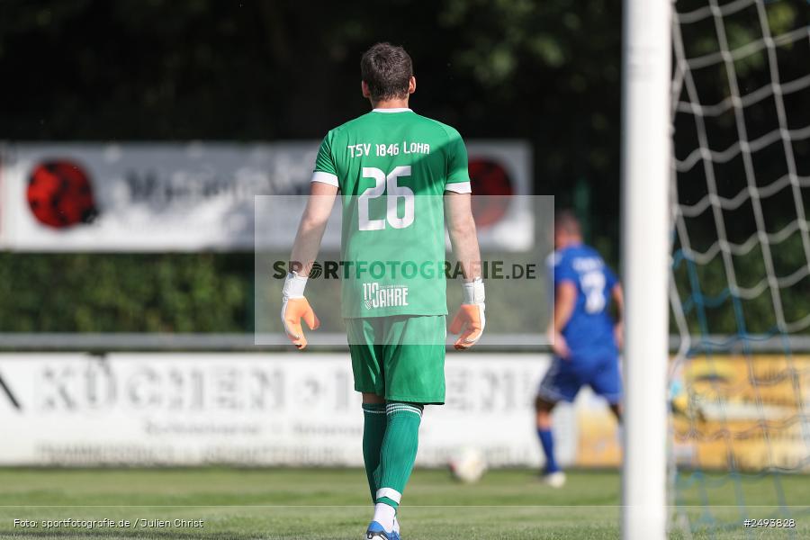 sport, action, TuS 1893 Aschaffenburg-Leider, Toto-Pokal Runde 1, TUS, TSV Lohr, TSV, Sportgelände, Lohr am Main, Fussball, BFV, 18.07.2025 - Bild-ID: 2493828