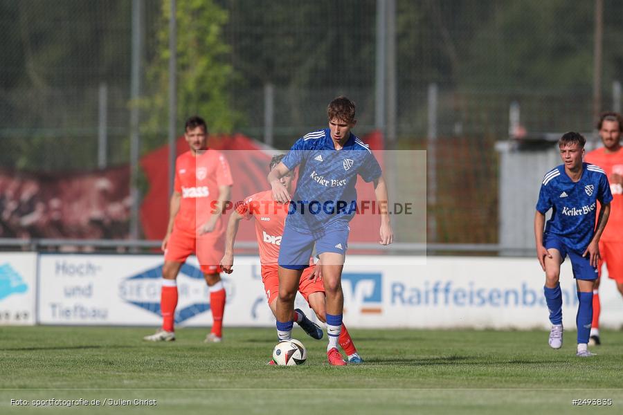 sport, action, TuS 1893 Aschaffenburg-Leider, Toto-Pokal Runde 1, TUS, TSV Lohr, TSV, Sportgelände, Lohr am Main, Fussball, BFV, 18.07.2025 - Bild-ID: 2493835