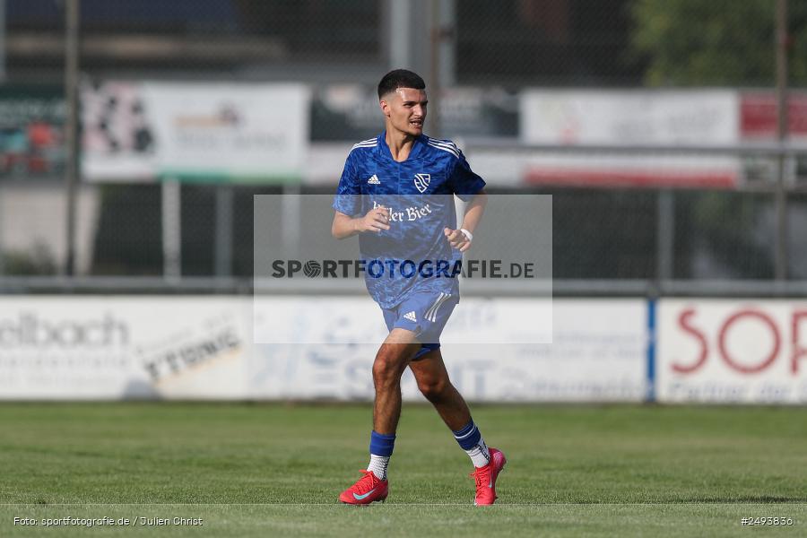 sport, action, TuS 1893 Aschaffenburg-Leider, Toto-Pokal Runde 1, TUS, TSV Lohr, TSV, Sportgelände, Lohr am Main, Fussball, BFV, 18.07.2025 - Bild-ID: 2493836
