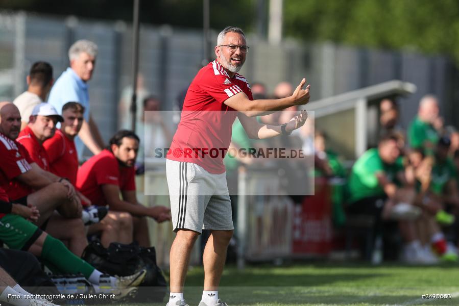 sport, action, TuS 1893 Aschaffenburg-Leider, Toto-Pokal Runde 1, TUS, TSV Lohr, TSV, Sportgelände, Lohr am Main, Fussball, BFV, 18.07.2025 - Bild-ID: 2493850