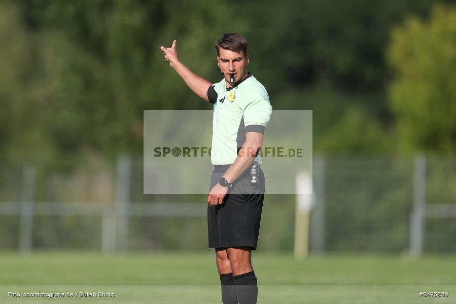 sport, action, TuS 1893 Aschaffenburg-Leider, Toto-Pokal Runde 1, TUS, TSV Lohr, TSV, Sportgelände, Lohr am Main, Fussball, BFV, 18.07.2025 - Bild-ID: 2493852