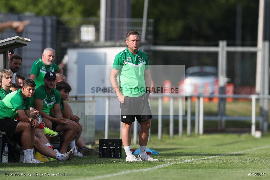 sport, action, TuS 1893 Aschaffenburg-Leider, Toto-Pokal Runde 1, TUS, TSV Lohr, TSV, Sportgelände, Lohr am Main, Fussball, BFV, 18.07.2025 - Bild-ID: 2493855