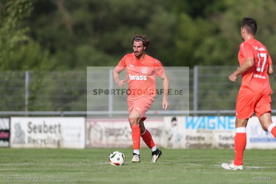 sport, action, TuS 1893 Aschaffenburg-Leider, Toto-Pokal Runde 1, TUS, TSV Lohr, TSV, Sportgelände, Lohr am Main, Fussball, BFV, 18.07.2025 - Bild-ID: 2493858