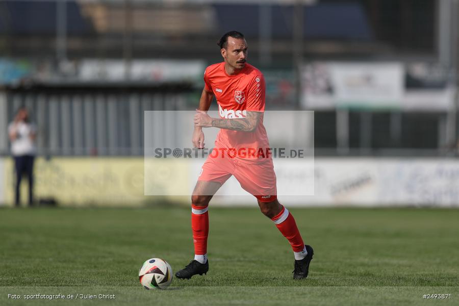 sport, action, TuS 1893 Aschaffenburg-Leider, Toto-Pokal Runde 1, TUS, TSV Lohr, TSV, Sportgelände, Lohr am Main, Fussball, BFV, 18.07.2025 - Bild-ID: 2493871