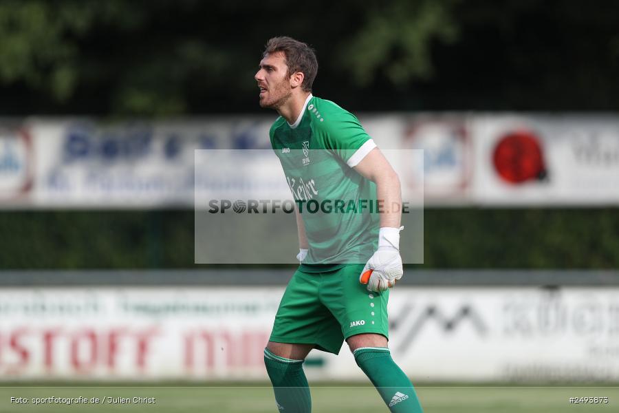 sport, action, TuS 1893 Aschaffenburg-Leider, Toto-Pokal Runde 1, TUS, TSV Lohr, TSV, Sportgelände, Lohr am Main, Fussball, BFV, 18.07.2025 - Bild-ID: 2493873
