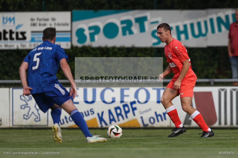 sport, action, TuS 1893 Aschaffenburg-Leider, Toto-Pokal Runde 1, TUS, TSV Lohr, TSV, Sportgelände, Lohr am Main, Fussball, BFV, 18.07.2025 - Bild-ID: 2493876