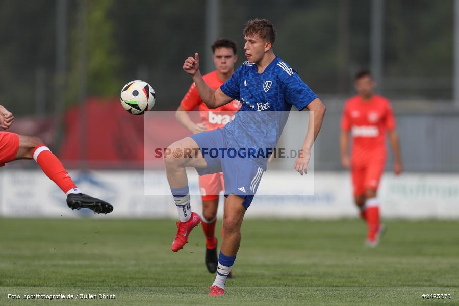 sport, action, TuS 1893 Aschaffenburg-Leider, Toto-Pokal Runde 1, TUS, TSV Lohr, TSV, Sportgelände, Lohr am Main, Fussball, BFV, 18.07.2025 - Bild-ID: 2493878